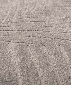 Scandinavian rug - Contour Leaf grey - close up