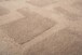 Square Scandinavian Rug - Contour Stone Beige - close up, thumbnail