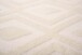 Square Scandinavian rug - Contour Diamond cream - close up, thumbnail