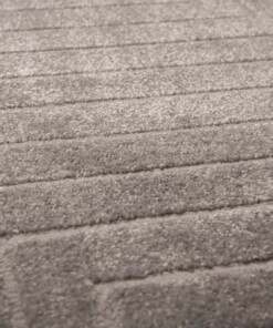 Scandinavian rug - Contour Edge grey - close up, thumbnail