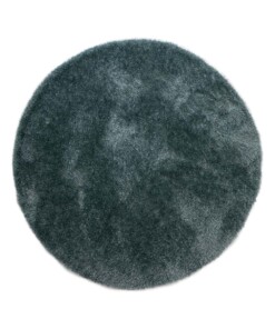 Round velvet rug - Posh blue - overzicht