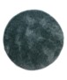 Round velvet rug - Posh blue - overzicht, thumbnail