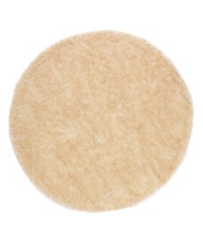 Round velvet rug - Posh champagne - overzicht, thumbnail