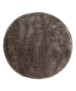 Round velvet rug - Posh grey - overzicht, thumbnail