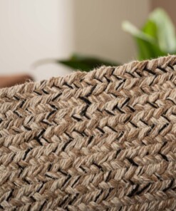 Round cotton rug - Joy beige/white