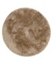 Round shaggy rug​ - Meadow beige - overzicht, thumbnail