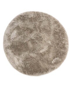 Round shaggy rug​ - Meadow grey - overzicht, thumbnail