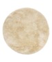Round shaggy rug​ - Meadow ivory - overzicht, thumbnail