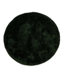 Round shaggy rug​ - Meadow jade - overzicht