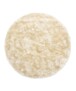 Round shaggy rug​ - Spark cream - overzicht, thumbnail