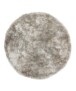 Round shaggy rug​ - Spark silver - overzicht, thumbnail