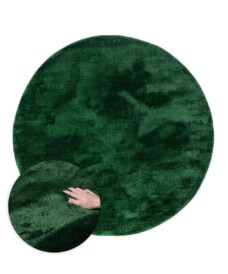Round velvet rug - Flair jade - overzicht, thumbnail