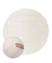 Round velvet rug - Flair white - overzicht, thumbnail