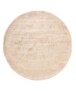 Round viscose rug - Glamour beige - overzicht, thumbnail
