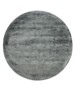 Round viscose rug - Glamour blue - overzicht, thumbnail