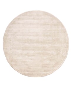 Round viscose rug - Glamour ivory - overzicht