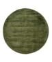 Round viscose rug - Glamour green - overzicht, thumbnail