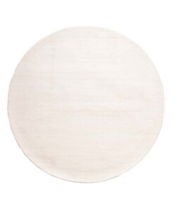 Round viscose rug - Glamour white - overzicht, thumbnail