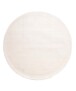 Round viscose rug - Glamour white - overzicht, thumbnail