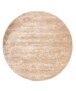 Round viscose rug - Pearl beige - overzicht, thumbnail