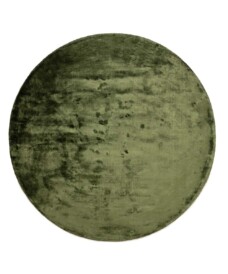 Round viscose rug - Pearl green - overzicht, thumbnail
