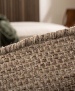 Round wool rug - Ulstein natural/grey