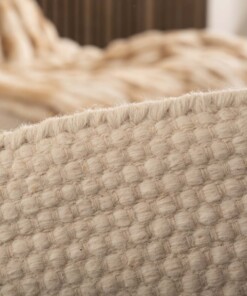Round wool rug - Ulstein white