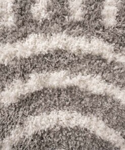 Scandinavian rug - Cozy Arch light grey - close up, thumbnail