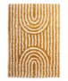 Scandinavian rug - Cozy Arch mustard yellow - overzicht, thumbnail