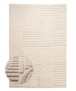 Scandinavian rug - Arc Bend cream - overzicht, thumbnail
