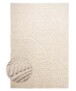 Scandinavian rug - Arc Curve cream - overzicht, thumbnail