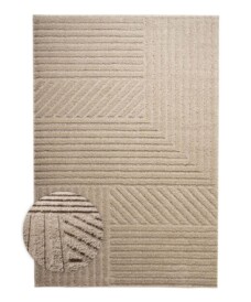Scandinavian rug - Arc Edge beige - overzicht, thumbnail