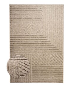 Scandinavian rug - Arc Edge beige - overzicht, thumbnail
