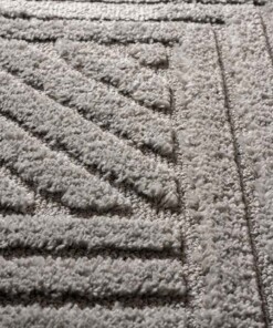Scandinavian rug - Arc Edge light grey - close up