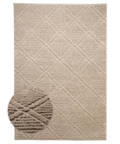 Scandinavian rug - Arc Gem beige - overzicht