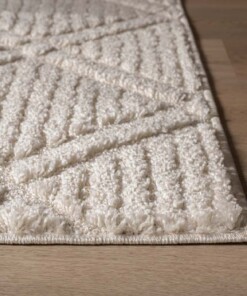 Scandinavian rug - Arc Gem cream - close up, thumbnail