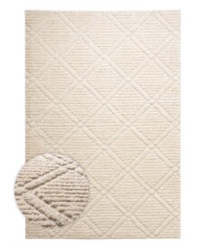 Scandinavian rug - Arc Gem cream - overzicht, thumbnail