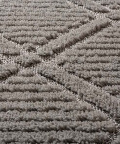 Scandinavian rug - Arc Gem light grey - close up