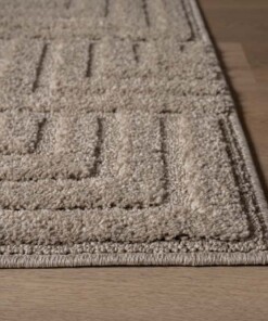 Scandinavian rug - Arc Shade beige - close up, thumbnail
