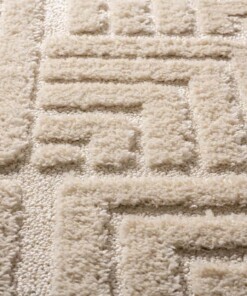 Scandinavian rug - Arc Shade cream - close up