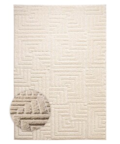 Scandinavian rug - Arc Shade cream - overzicht