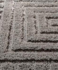 Scandinavian rug - Arc Shade light grey - close up, thumbnail