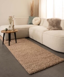 Runner rug thick - Shaggy Trend beige - sfeer
