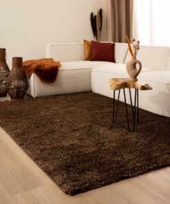Thick rug - Shaggy Trend brown - sfeer, thumbnail