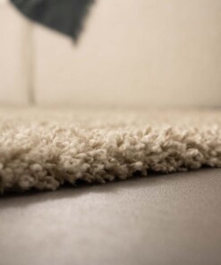 Thick rug - Shaggy Trend champagne - close up, thumbnail