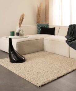 Square thick rug - Shaggy Trend champagne - sfeer, thumbnail