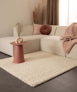 Square thick rug - Shaggy Trend cream - sfeer