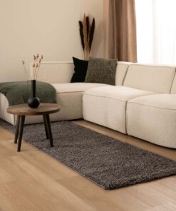 Runner rug thick - Shaggy Trend grey - sfeer