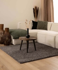 Square thick rug - Shaggy Trend grey - sfeer