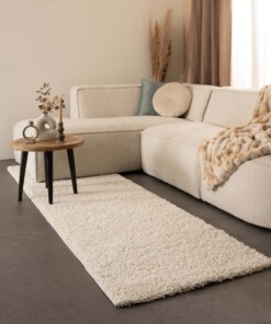 Runner rug thick - Shaggy Trend ivory - sfeer, thumbnail
